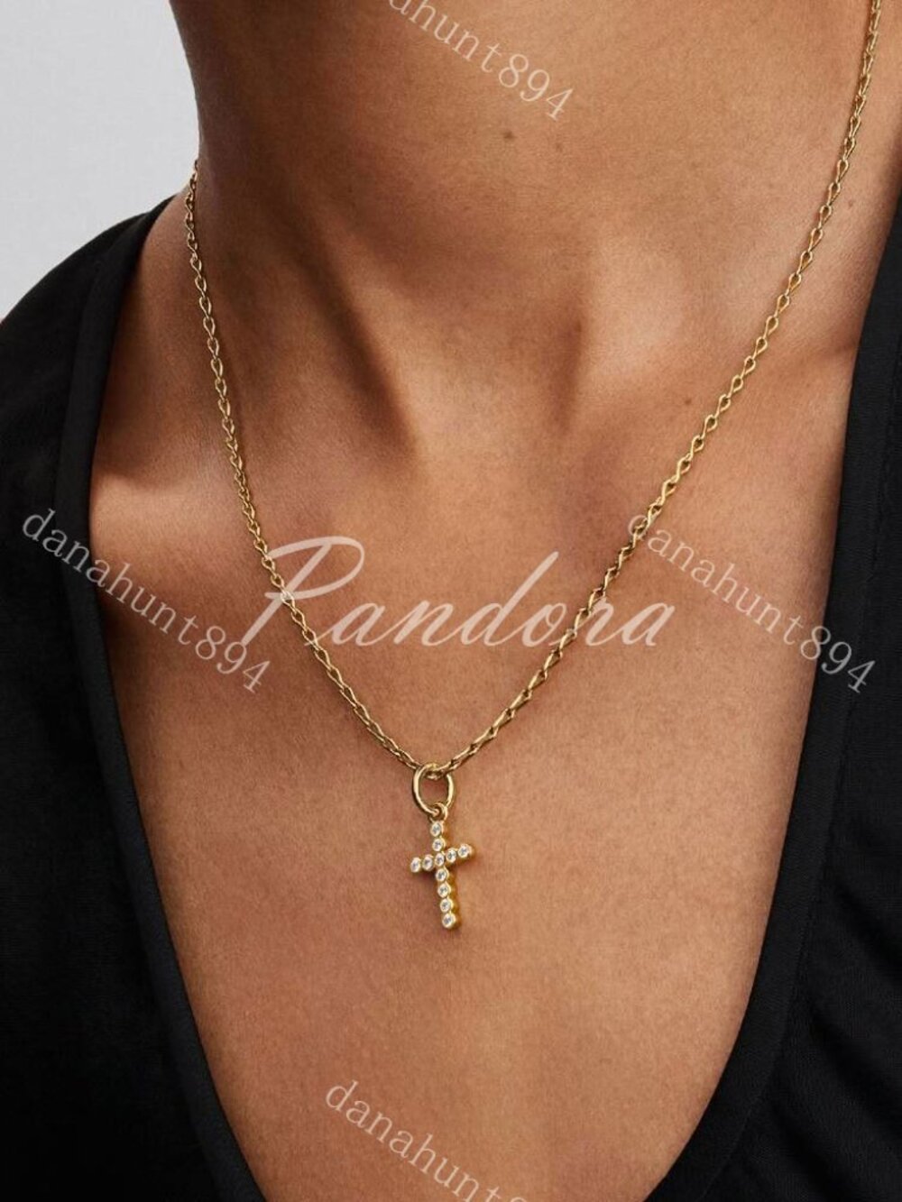 Pandora Cross Dangle Charm - Picture 3 of 5